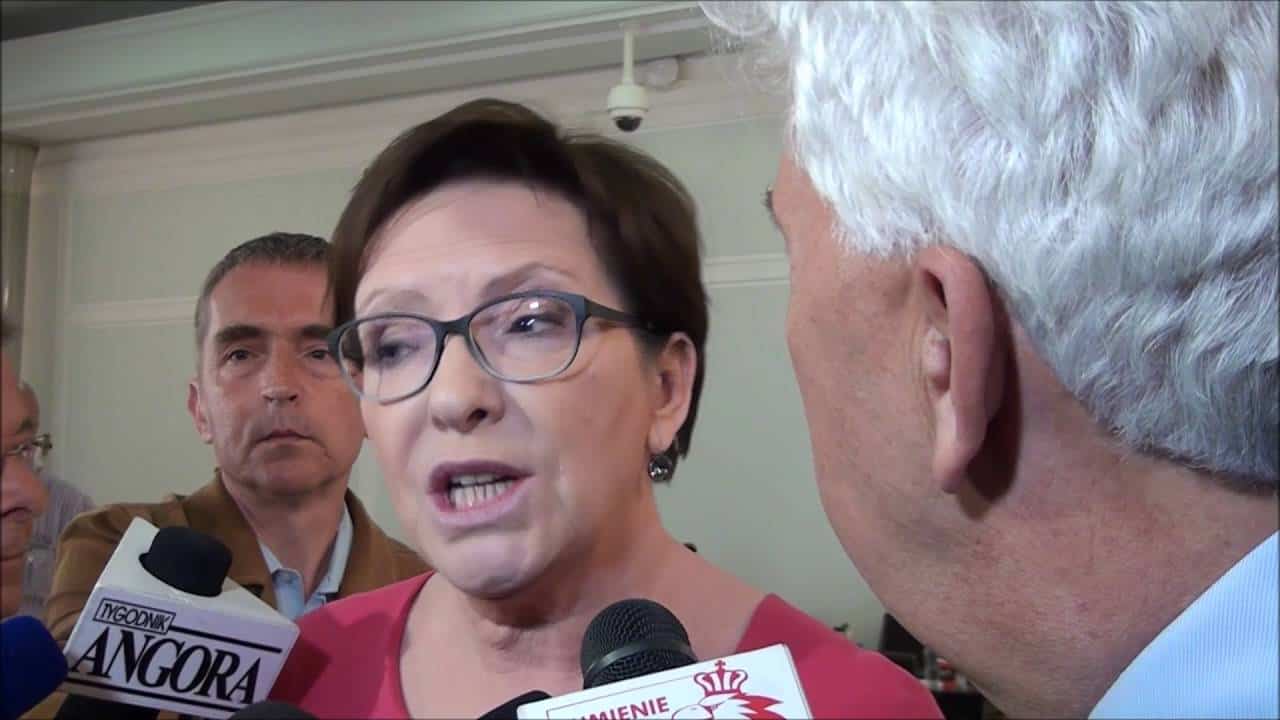 Zaprezentowano zdjęcia Ewy Kopacz z rosyjskiego prosektorium