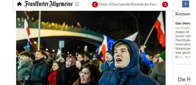 Niemcy znów kłamliwie o sytuacji w Polsce