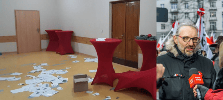 Ostro na spotkaniu Kijowskiego w Namysłowie