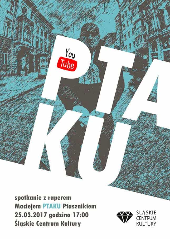 Spotkanie z raperem Maciejem PTAKU Ptasznikiem