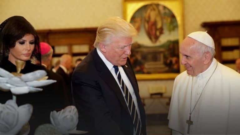 Donald Trump spotkał się z papieżem Franciszkiem