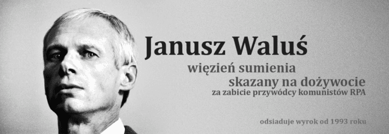 Janusz Waluś jest coraz bliżej wyjścia na wolność