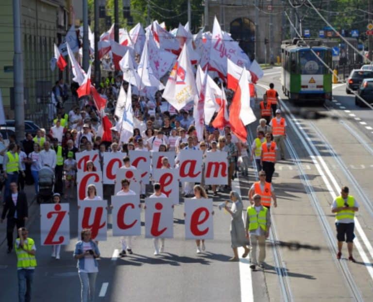 Marsz za życiem w Szczecinie