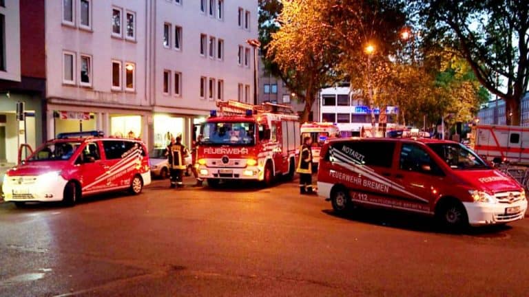 Pożar w ośrodku dla uchodźców w Niemczech