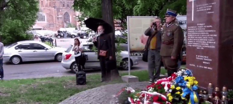 Zniszczono pomnik ofiar rzezi wołyńskiej w Gdańsku
