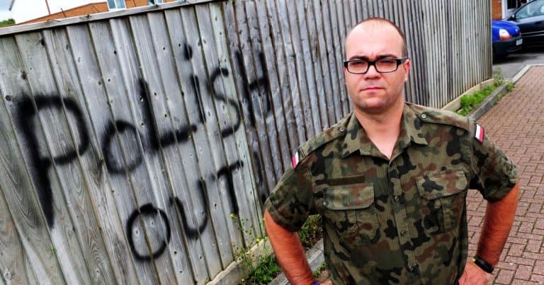 Anglia: Na domu Polaka namalowano obraźliwe graffiti