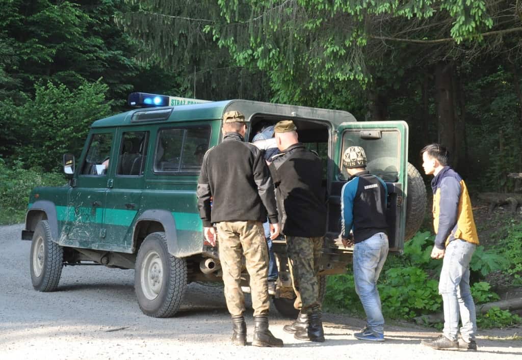 Dwie grupy nielegalnych imigrantów zatrzymane w Bieszczadach