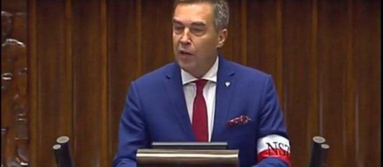 Petru wściekły na Gryglasa za opaskę Narodowych Sił Zbrojnych