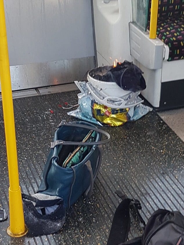 Wybuch w londyńskim metrze