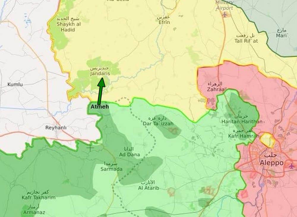 Protureccy bojownicy atakują pozycje Kurdów w prowincji Aleppo