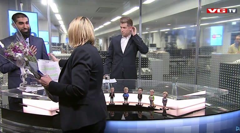 Norwegia: Lider muzułmańskiej organizacji na antenie odmówił podania ręki norweskiej minister z powodu jej płci (VIDEO)