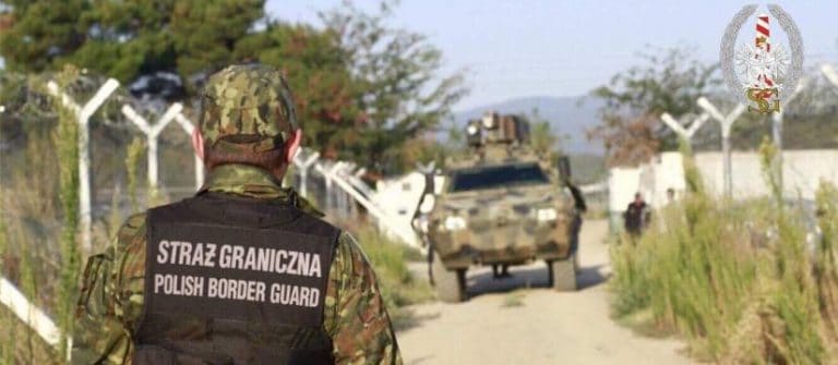 Funkcjonariusze polskiej Straży Granicznej zatrzymali w Macedonii 120 nielegalnych imigrantów