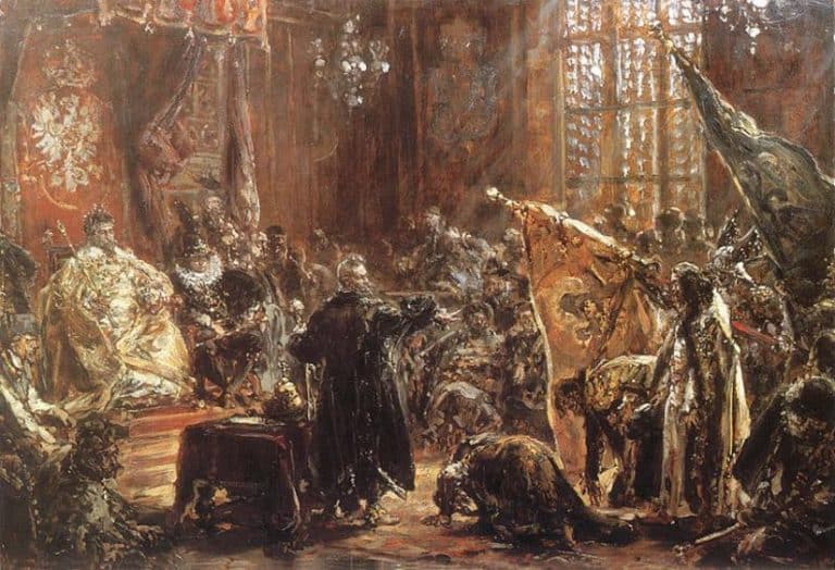 410 lat temu car Wasyl IV Szujski padł na kolana przed królem Zygmuntem III Wazą