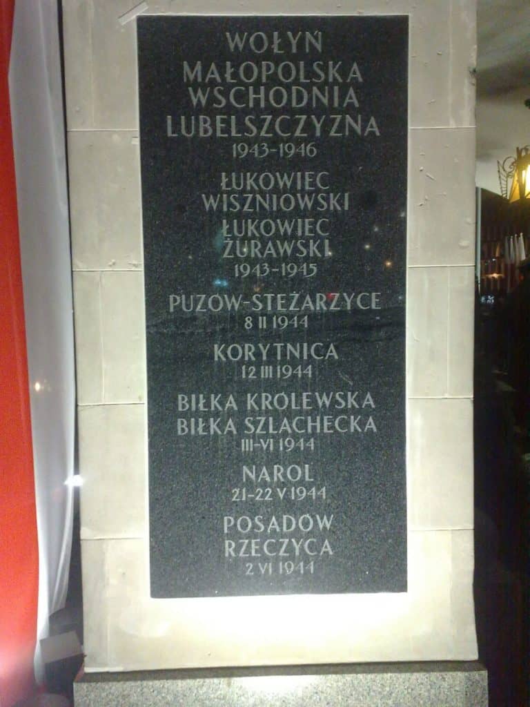 Protest władz Birczy w związku z usunięciem nazwy miejscowości z tablicy na Grobie Nieznanego Żołnierza