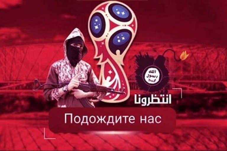 ISIS straszy zamachami podczas rozgrywanego w Rosji Mundialu