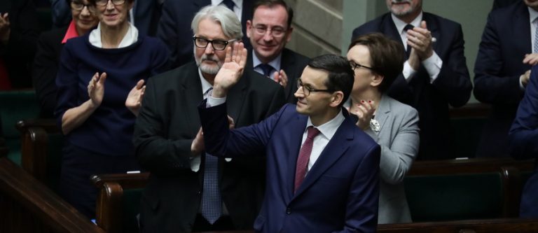 Rząd Morawieckiego z wotum zaufania