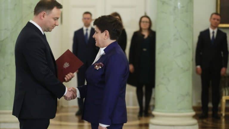 Prezydent przyjął dymisję rządu Beaty Szydło i desygnował Mateusza Morawieckiego na premiera