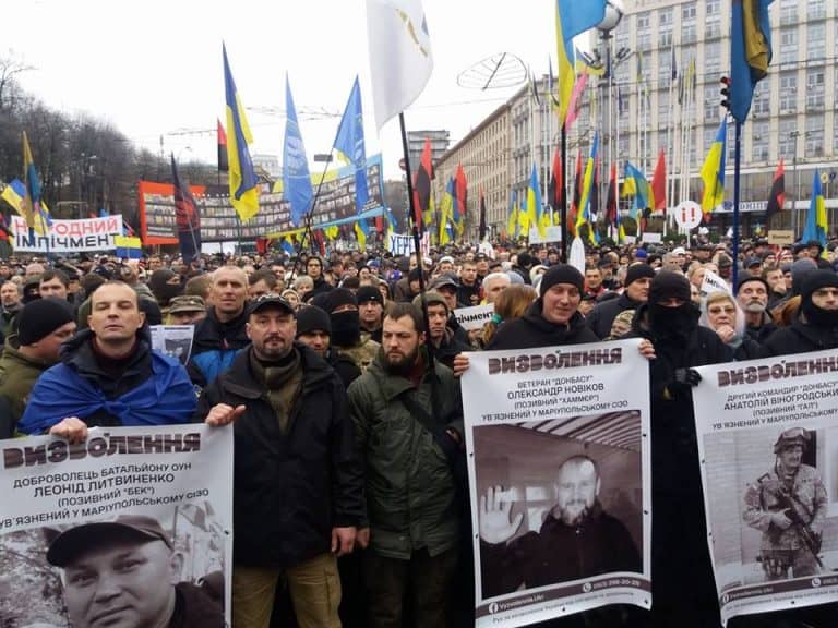 Na Ukrainie – kolejna manifestacja przeciwników obecnych władz