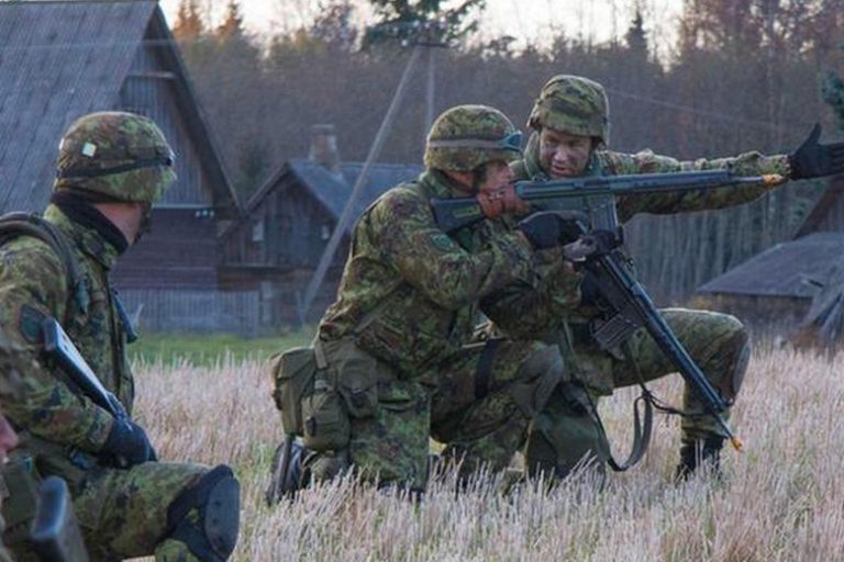 Estonia jest przygotowana na wypadek konfliktu zbrojnego