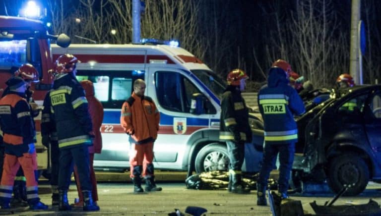 Trzynaście wypadków w sylwestrową noc, nie żyją cztery osoby