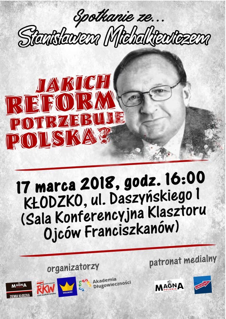 Stanisław Michalkiewicz w Wałbrzychu, Świdnicy, Kłodzku!