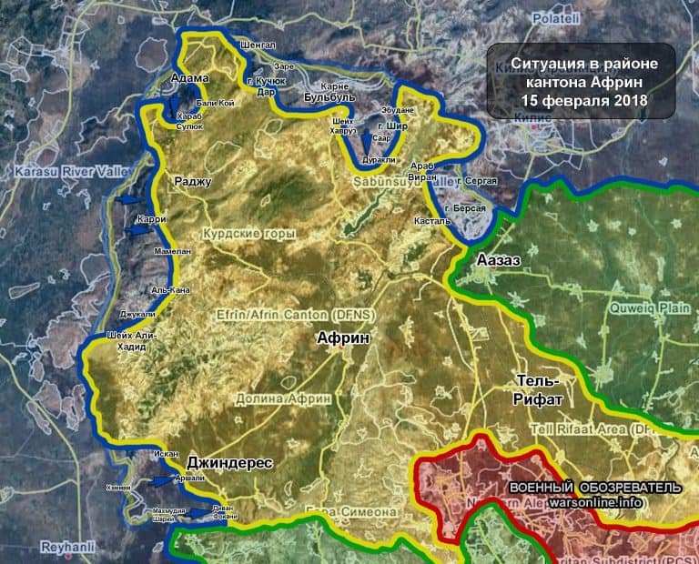 Pogarsza się położenie Kurdów w kantonie Afrin