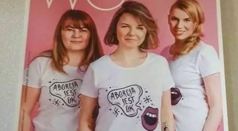 Na okładce kobiecego magazynu Wysokie Obcasy pojawił się napis „Aborcja jest ok”