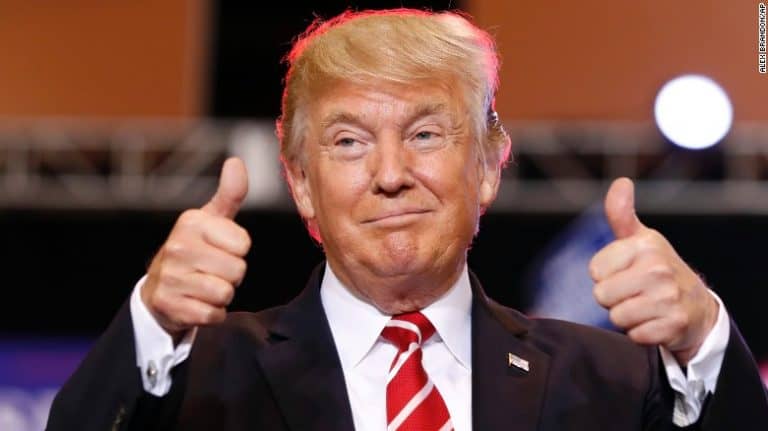Donald Trump zadowolony z rezultatów ataku w Syrii