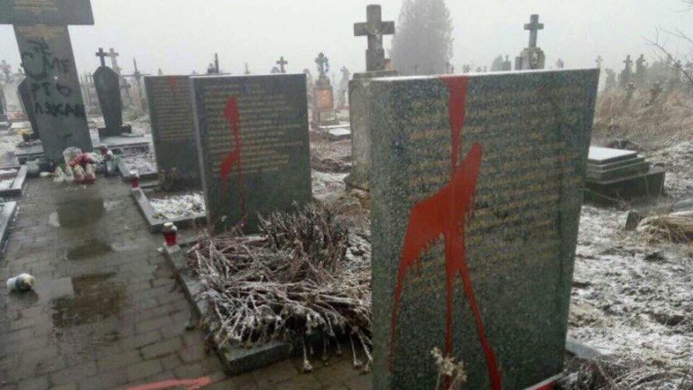 Na Ukrainie rozbito grupę zajmującą się niszczeniem polskich i żydowskich miejsc pamięci