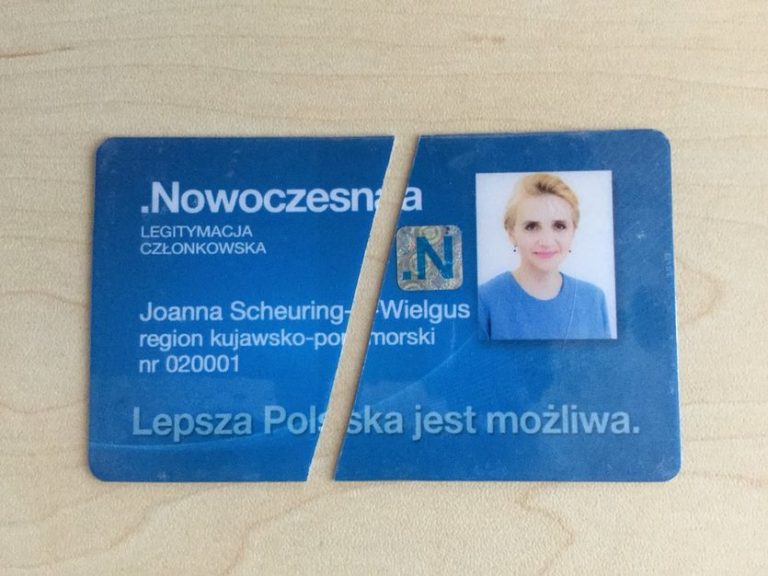 Scheuring-Wielgus opuszcza szeregi Nowoczesnej