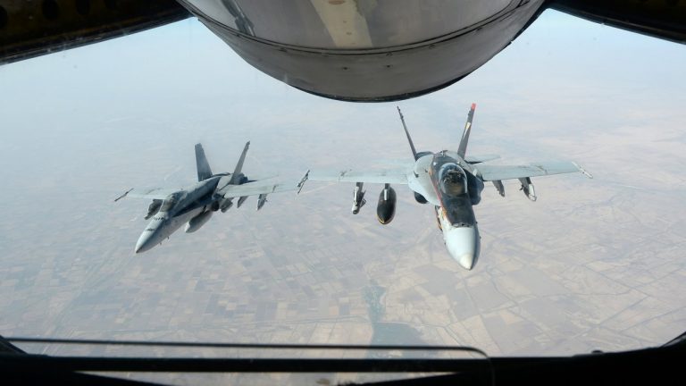 Atak amerykańskiego lotnictwa na pozycje wojsk syryjskich w prowincji Homs