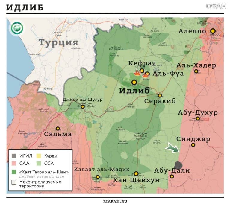 Niezwykle komplikuje się sytuacja w syryjskiej prowincji Idlib