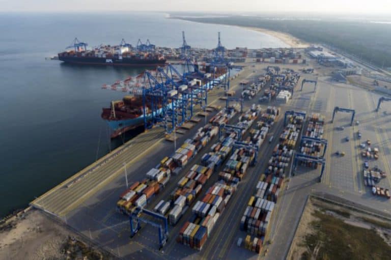 Port Gdańsk odnotował największy wzrost przeładunku kontenerów na początku roku 2018