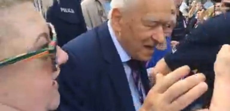 Bojówkarze totalnej opozycji zaatakowali Kornela Morawieckiego