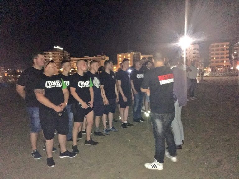 Działacze ONR patrolowali włoską plażę w Rimini, na której doszło do brutalnego ataku na Polaków