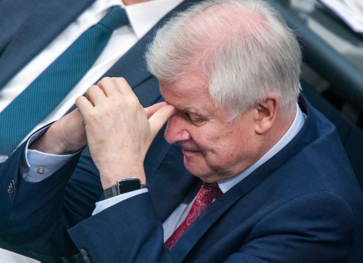 Horst Seehofer zrezygnuje z funkcji szefa MSW i lidera CSU?