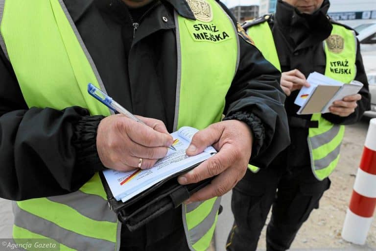 Warszawscy strażnicy miejscy bohatersko walczą ze sprzedawcami truskawek
