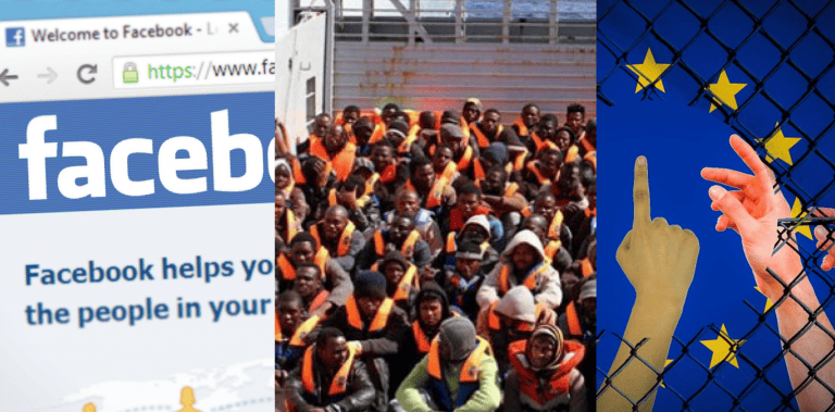 Portal Facebook został oskarżony o wspieranie przemytników oraz przyczynianie się do śmierci imigrantów