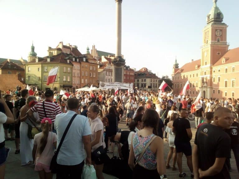 Minister Brudziński podziękował uczestnikom Marszu Powstania Warszawskiego, że nie dali się sprowokować