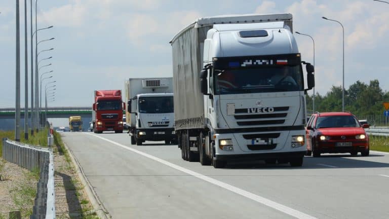 Kierowcy ciężarówek protestują przeciwko policyjnej akcji „TIR”