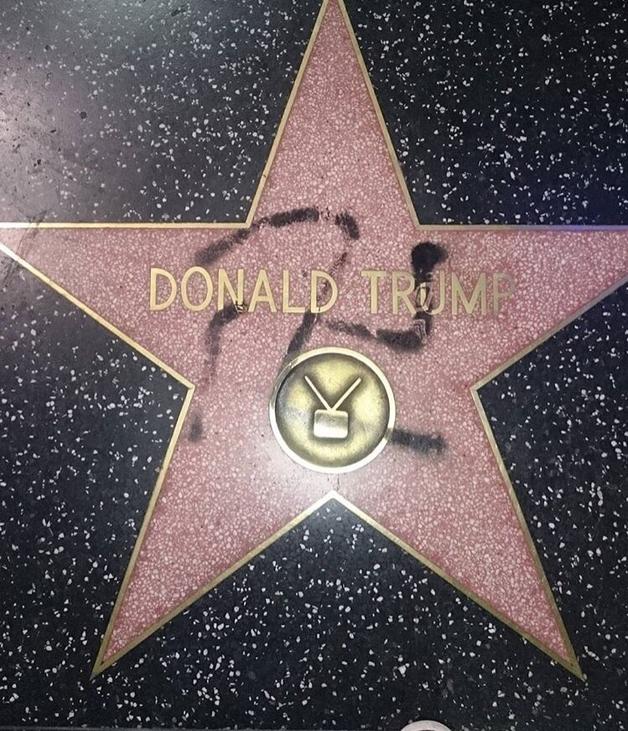 Czy gwiazda Donalda Trumpa zniknie z Alei Sław w Hollywood?