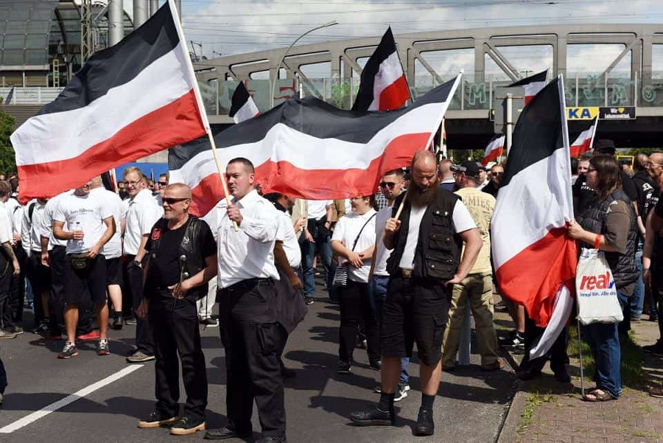 W Berlinie odbył się marsz neonazistów