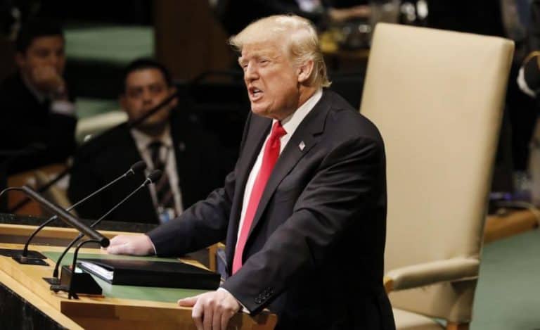 Donald Trump chwali Polskę i gani Niemców na sesji Zgromadzenia Ogólnego ONZ
