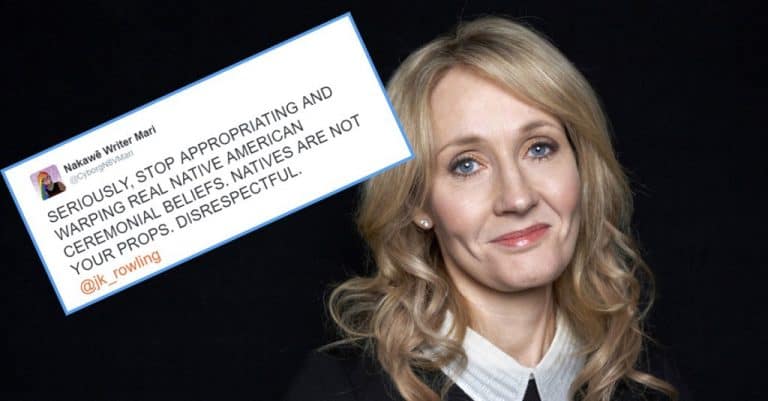 J. K. Rowling została oskarżona o szerzenie rasizmu