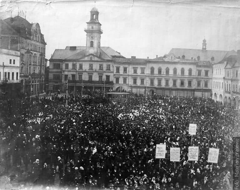 Cieszynianie z obu stron Olzy świętują 100-lecie odzyskania przez Polskę niepodległości