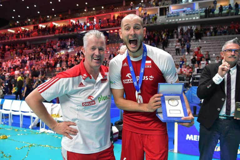Bartosz Kurek został wybrany najlepszym siatkarzem Europy w roku 2018