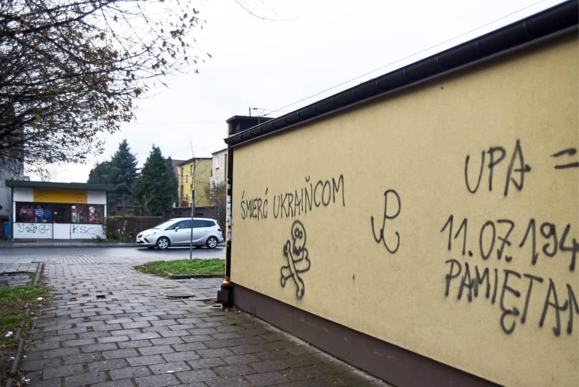 W Krakowie pojawiło się antyukraińskie graffiti. Istnieją podejrzenia, że jest to prowokacja