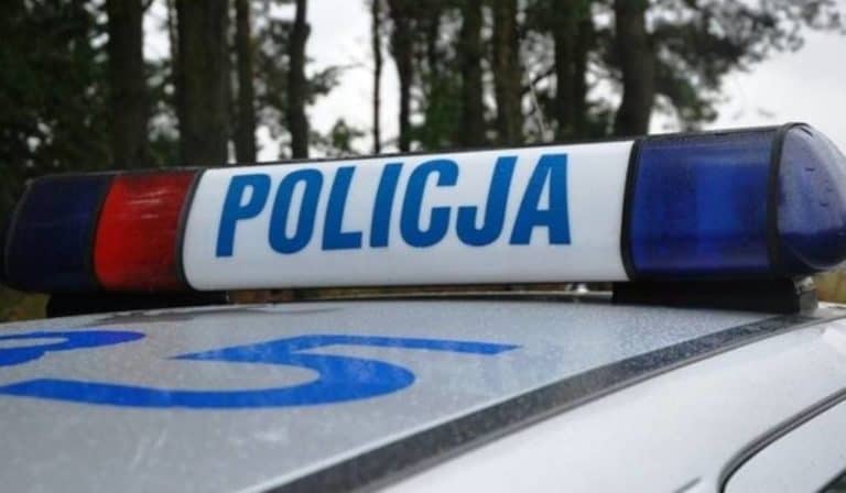 Strzały pod Sieradzem, cztery osoby ranne, w tym trzech policjantów