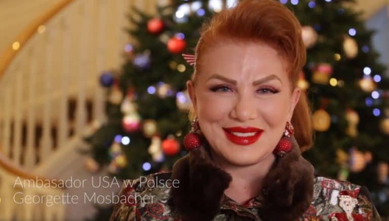 Ambasador USA Georgette Mosbacher złożyła Polakom życzenia z okazji… bliżej nie określonych świąt… (VIDEO)