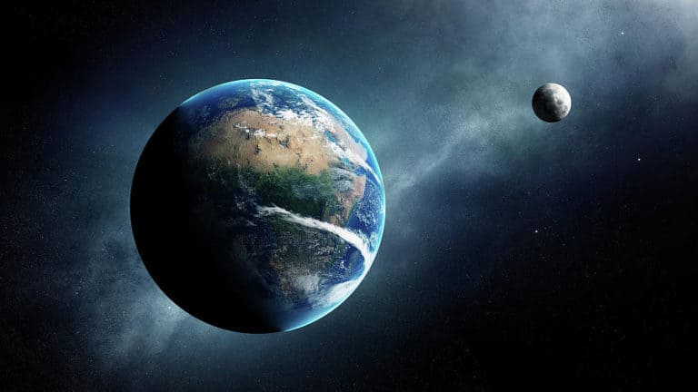Ziemska atmosfera rozciąga się poza orbitę Księżyca
